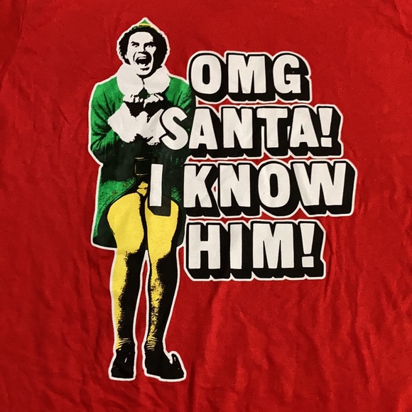 NWOT Buddy the Elf Tee Unisex L/XL - Picture 6 of 7